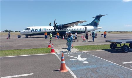 Azul inicia voo direto entre Uruguaiana e Florianópolis