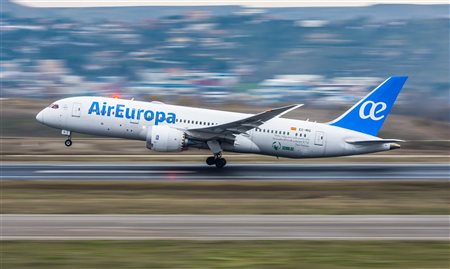 Air Europa lançará 'Voo 2030', projeto com 45 iniciativas sustentáveis