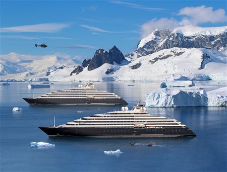 Scenic escala novo navio para viagens à Antártica em 2024 e 2025