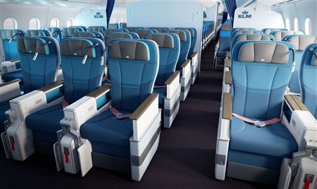 KLM lança cabine Premium Comfort em voos para o Rio de Janeiro