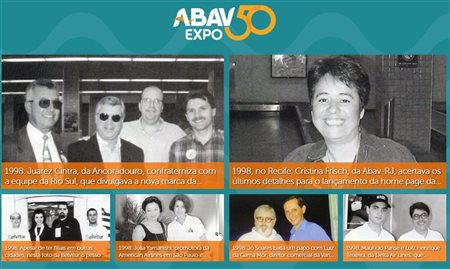 Já viu a seção comemorativa dos 50 anos da Abav Expo? Confira