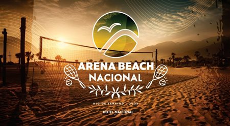 Hotel Nacional (RJ) inaugura espaço para prática de beach tennis