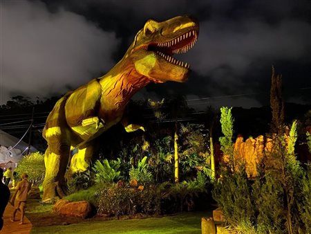 Balneário Camboriú ganha o maior parque de dinossauro da América do Sul