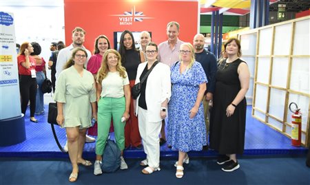 Delegação do Visit Britain conhece trade brasileiro na ABAV EXPO