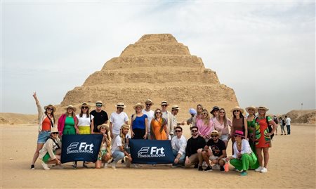 Campeões de vendas da Frt participam de famtour no Egito