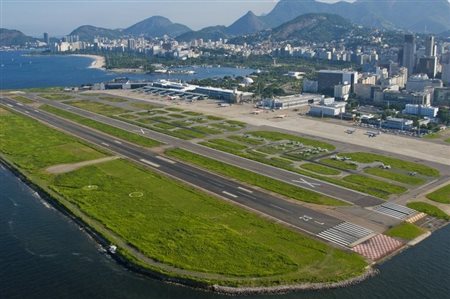 Cai a restrição de distância do Aeroporto Santos Dumont, no Rio de Janeiro