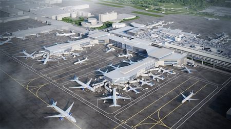 United investirá US$ 2 bilhões em terminal do Aeroporto de Houston