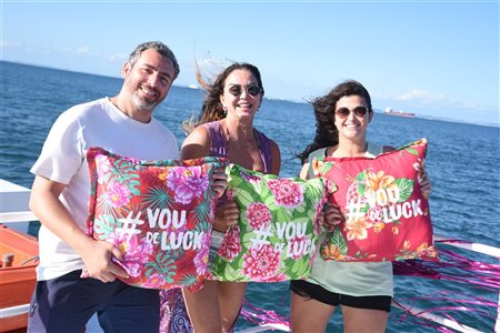 Azul Viagens e Luck Receptivo organizam dia de praia para agentes premiados