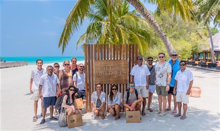 Conecta realiza famtour para promover resorts nas Maldivas
