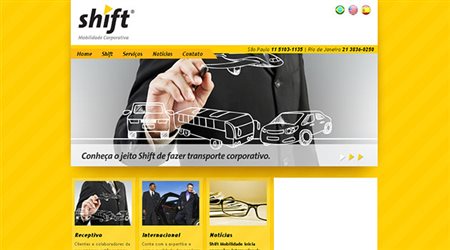 Shift Mobilidade Corporativa inaugura novo site