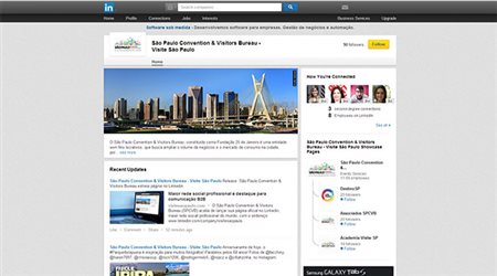 SPCVB lança página no Linkedin
