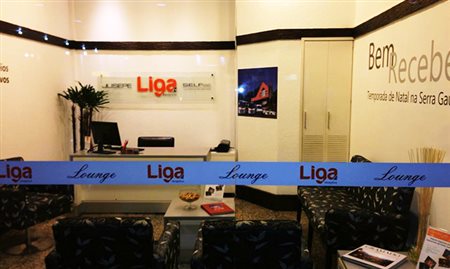 Liga Receptivo inaugura lounge no Salgado Filho