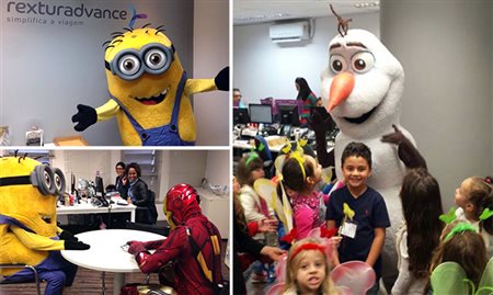 Rextur Advance convida filhos de funcionários para festa