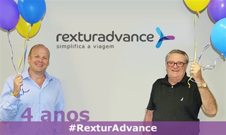 Rextur Advance celebra 4 anos e revela dias da mudança