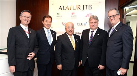 Chairman do JTB Group visita Alatur pela primeira vez