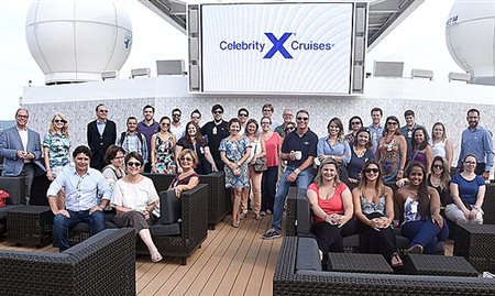 Celebrity Cruises promove evento para agentes; fotos