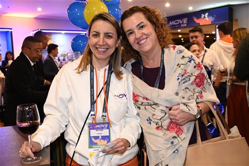 Ana Prado, da Syngenta, e Patricia Thomas, da Omnibees