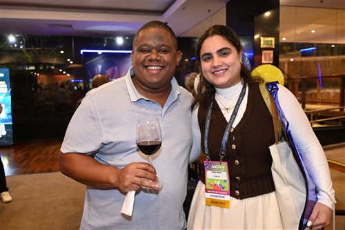 Rafael Nydan, da Petrobras, e Bruna Maria, da Suzano