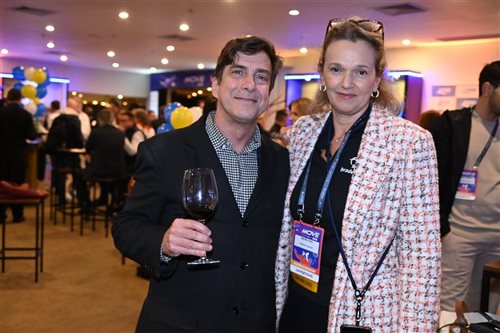 Manoel Vale e Andréa Rosa, do Bradesco Cartões