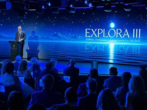 Em inauguração, chefão da MSC sugere que Explora Journeys irá além dos 6 navios planejados