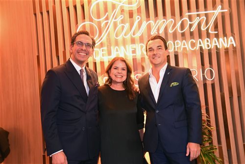 Fairmont Rio amplia foyer de eventos e reúne convidados para inauguração; veja fotos
