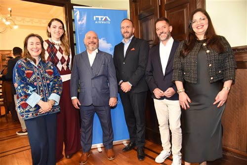 Veja mais fotos do evento da ITA Airways no Rio de Janeiro para premiar parceiros 