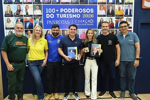 100+ Poderosos do Turismo PANROTAS Curaçao recebem homenagens na Abav Expo; veja fotos