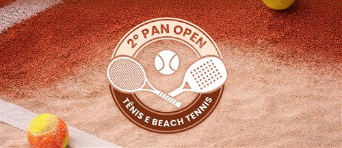 2º PAN OPEN de Tênis e Beach Tennis acontece hoje (30) em São Paulo