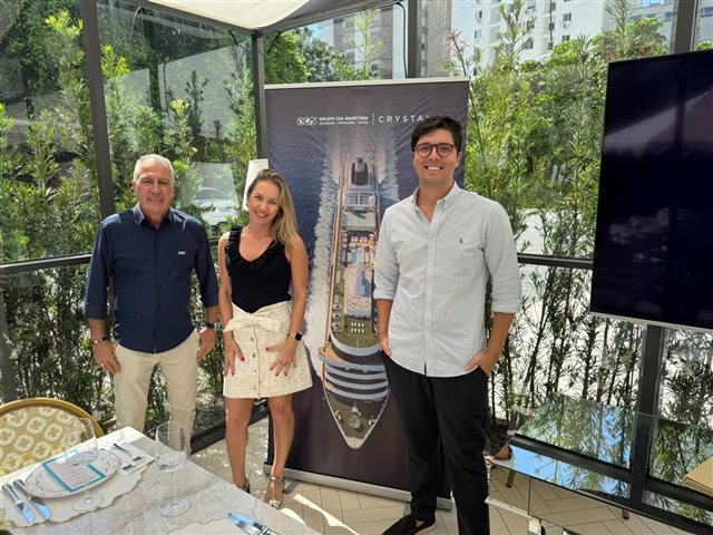 Cia Marítima e Crystal Cruises promovem capacitação para agentes de viagens em Balneário Camboriú