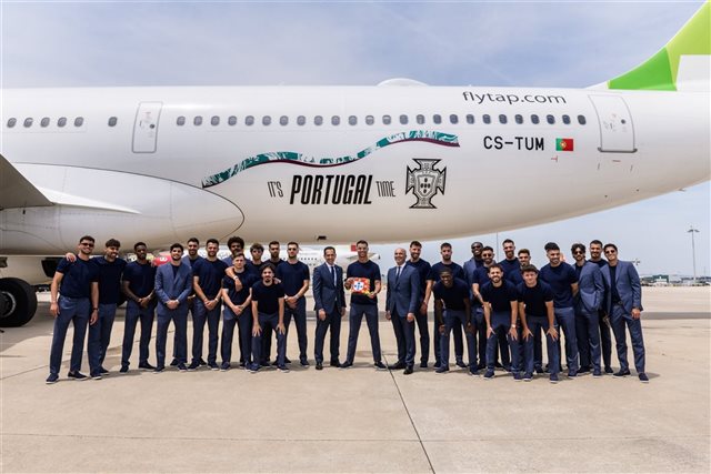 Seleção de Portugal voa com a Tap rumo à Copa do Mundo